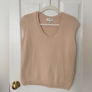 Banana Republic Tan Knit Top